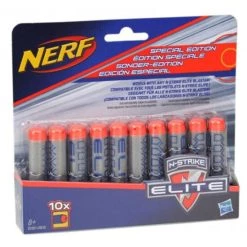 Blitzangebot 👍 Nerf Gun Blaster Micro Shots Rough Cut 2x4 + 10 Sonderedition Darts Grau 🛒 -T.I.P. Verkaufsladen unnamed file 1233