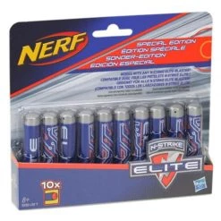 Am billigsten 👍 Nerf Gun Blaster Micro Shots Rough Cut 2x4 + 10 Sonderedition Darts Blau 🌟 -T.I.P. Verkaufsladen unnamed file 1237