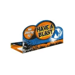Bester Verkauf 🔥 NERF Einladungen Haben Einen Blast 16 Cm 8 Stück Orange/grün 😉