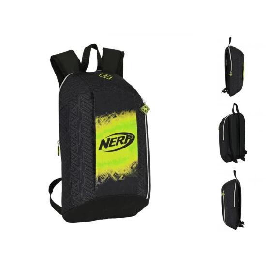 Bestes Angebot 👍 Lässiger Rucksack Nerf Neon Schwarz Neongrün (22 X 39 X 10 Cm) 🔔 5 Bestes Angebot 👍 Lässiger Rucksack Nerf Neon Schwarz Neongrün (22 X 39 X 10 Cm) 🔔 – Bild 5
