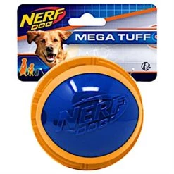 Budget 🔥 Nerf Hundespielzeug Megaton 10 Cm Schaumstoff Blau/gelb 🥰