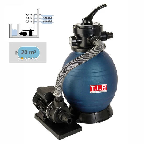 Neu 🤩 T.I.P. 30307 SPF 180 - 25/20 Schwimmbadfilter 🛒 5 Neu 🤩 T.I.P. 30307 SPF 180 - 25/20 Schwimmbadfilter 🛒 – Bild 5