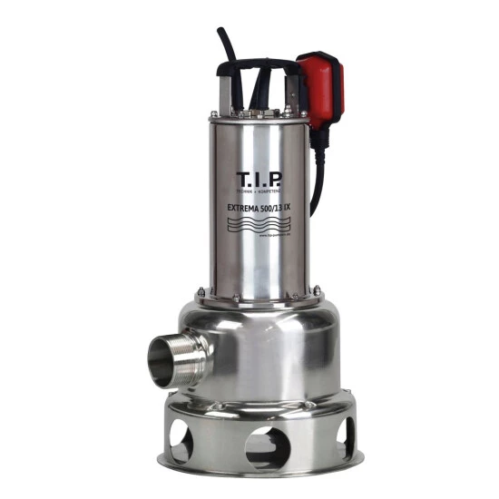 Besorgen ⌛ T.I.P. Extrema 500/13 IX Schmutzwasser-Taumpumpe (max. Fördermenge 30.000 L/h) 🧨 1 Besorgen ⌛ T.I.P. Extrema 500/13 IX Schmutzwasser-Taumpumpe (max. Fördermenge 30.000 L/h) 🧨