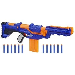 Budget ⭐ Nerf Spielzeugpistolen N-Strike Elite Delta Trooper ❤️